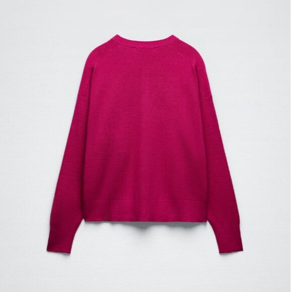 ZARA JEWEL BUTTON KNIT CARDIGAN (Size L , XL) NEW WITH TAG! - Picture 7 of 8
